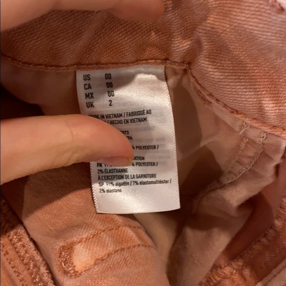 Pink Jean Shorts - Picture 4 of 4